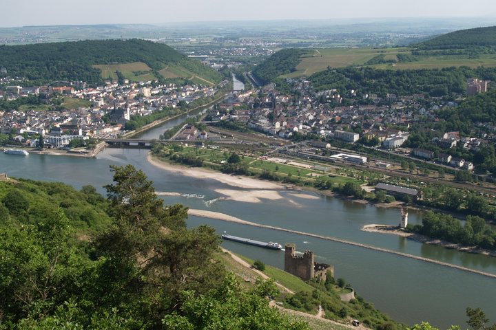 Blick von der Rossel ins Binger Loch