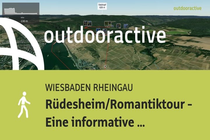 Wanderung in WIESBADEN RHEINGAU: Rüdesheim/Romantiktour - Eine informative ...