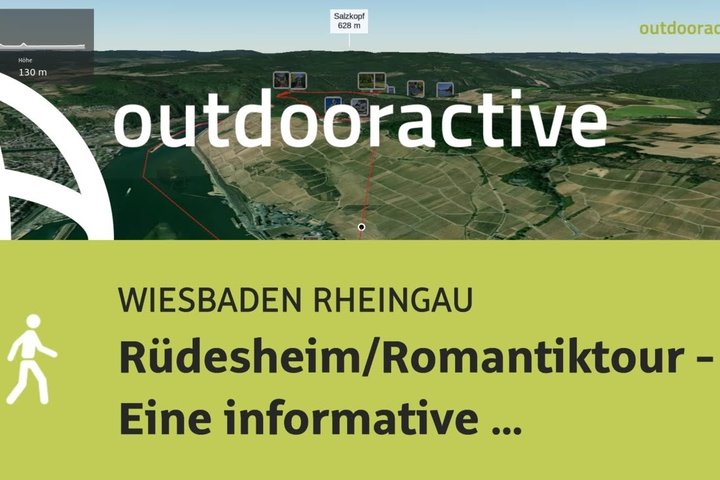 Wanderung in WIESBADEN RHEINGAU: Rüdesheim/Romantiktour - Eine informative ...