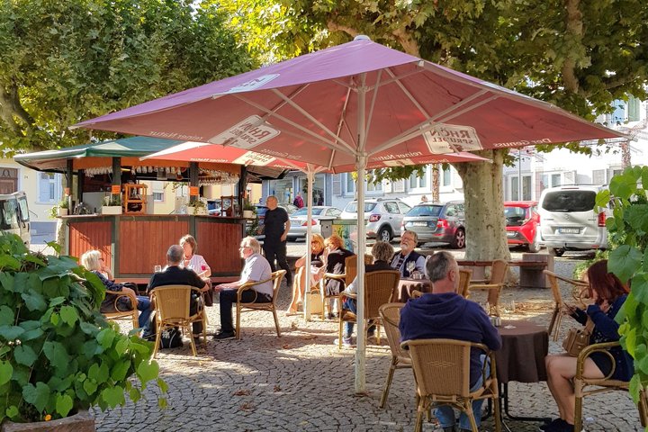 Weinstand am Markt